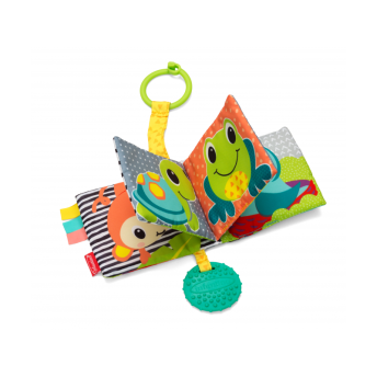 Závesná textílna knižka