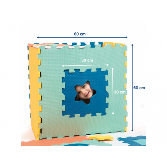 Puzzle penové 180x180cm Jumbo XXL