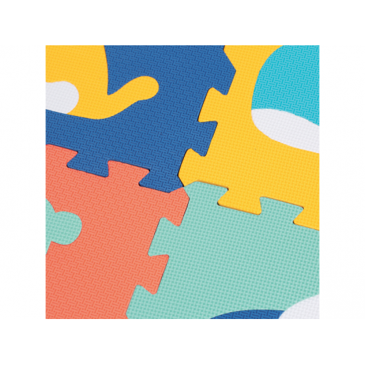 Puzzle penové 90x90 cm Zvieratká