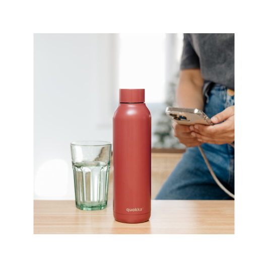 Nerezová termofľaša Solid Firebrick Red 630 ml