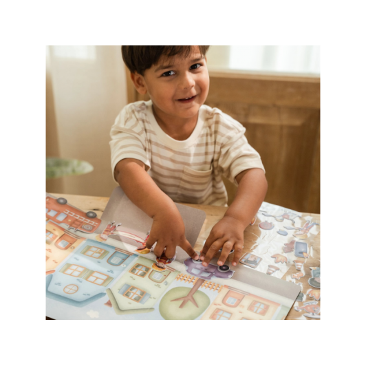 Knižka so samolepkami Hasičská stanica Jim