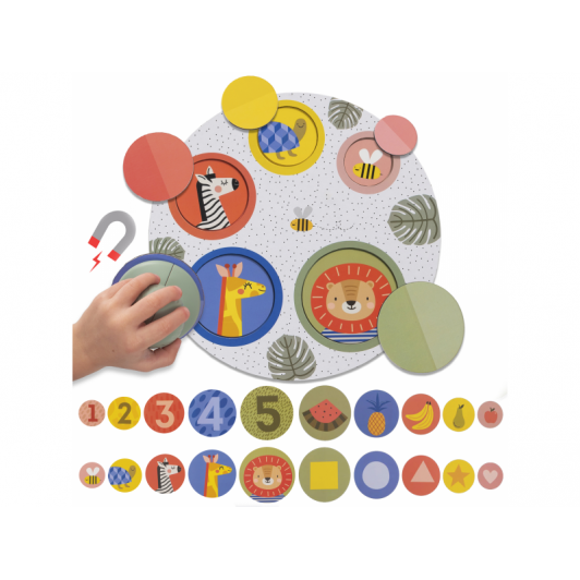 Magnetické puzzle 4v1