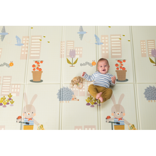 Hracia deka penová Záhrada