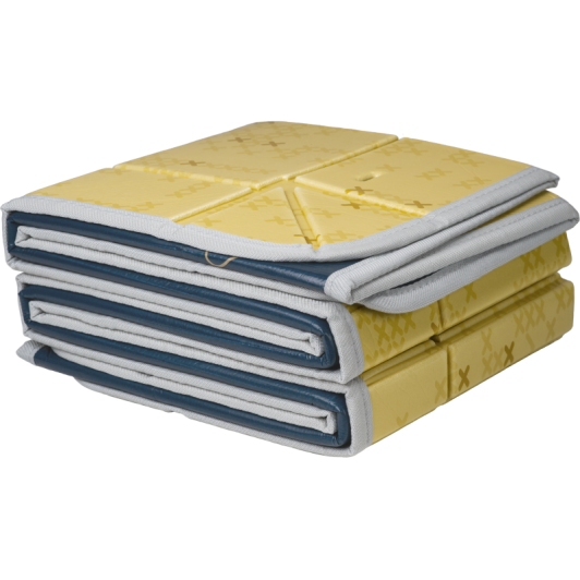 Hracia podložka penová s loptičkami Blue Yellow