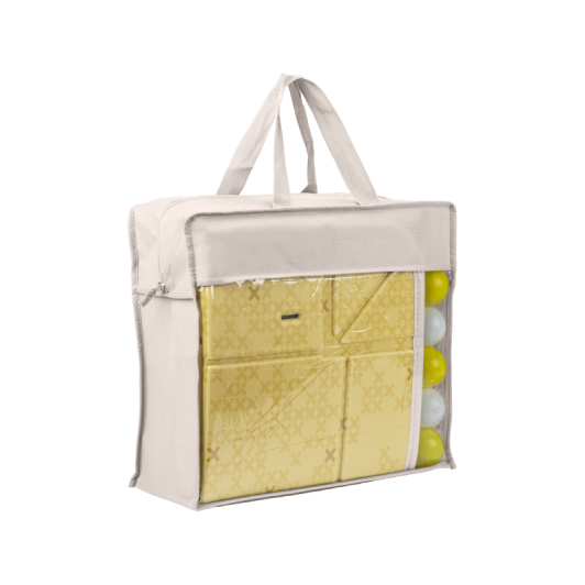 Hracia podložka penová s loptičkami Blue Yellow