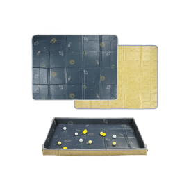 Hracia podložka penová s loptičkami Blue Yellow