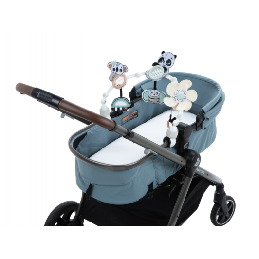 Hrazda na kočík Black & White