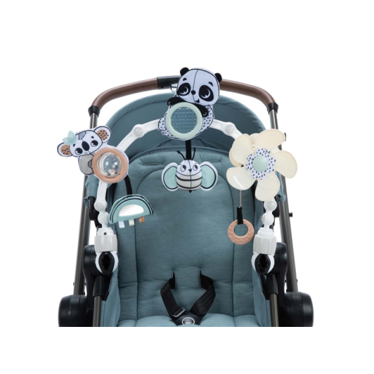 Hrazda na kočík Black & White