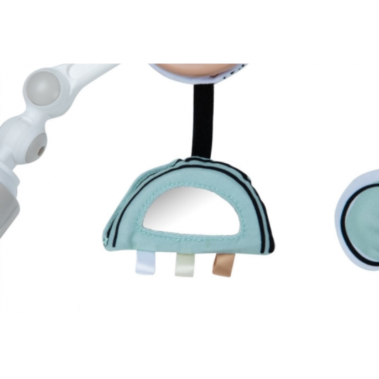 Hrazda na kočík Black & White