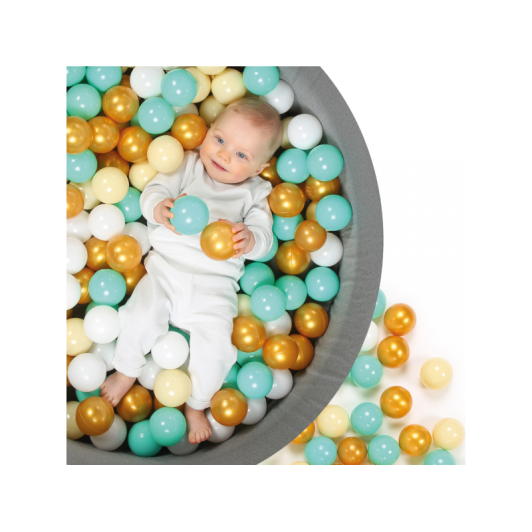 Hrací bazénik s loptičkami textilny