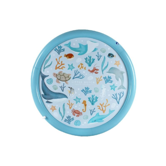 Striekacia hracia podložka Ocean Dreams Blue