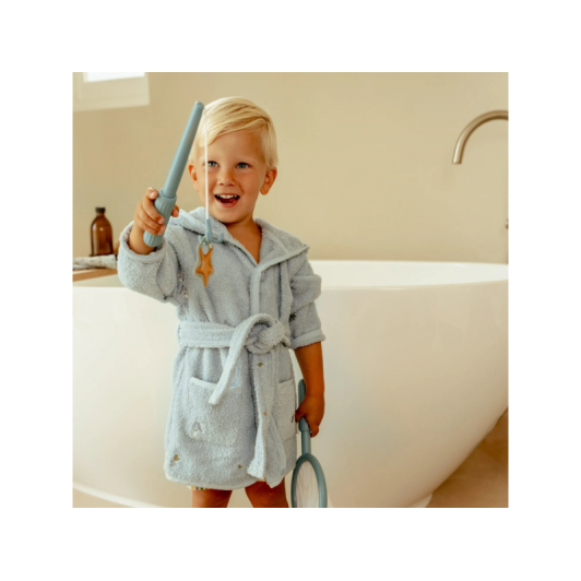 Rybárska sada do kúpeľa modrá