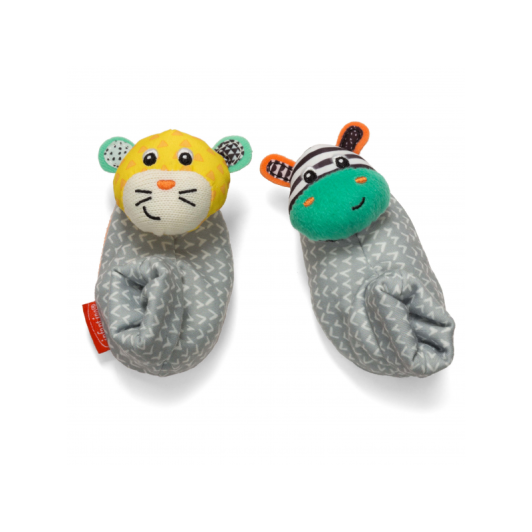 Hrkálky na nožičky Zebra & Tiger