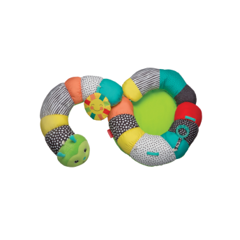 Vankúšik 2v1 pre hru na brušku Húsenica