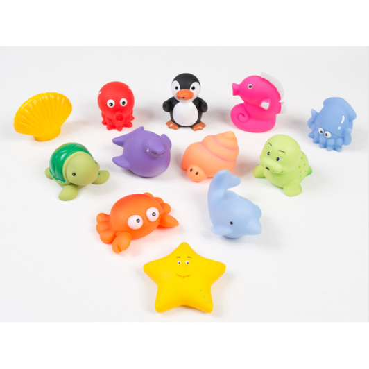 Súprava do kúpeľa morské zvieratká