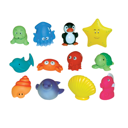 Súprava do kúpeľa morské zvieratká