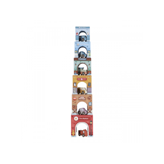 Kocky stohovacie s autíčkami