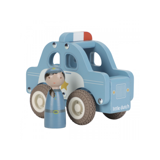 Policajné auto drevené