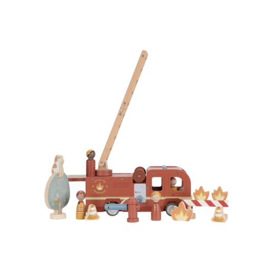 Hasičský nákladiak drevený