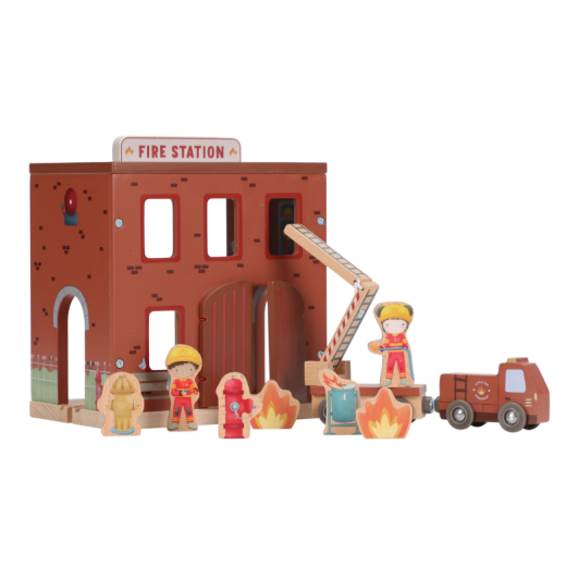 Hasičská stanica drevená