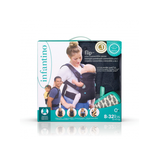 Nosič Flip Advanced 4v1 Black