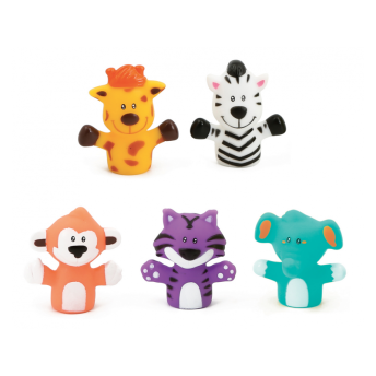 Maňušky na prsty Zvieratká z džungle