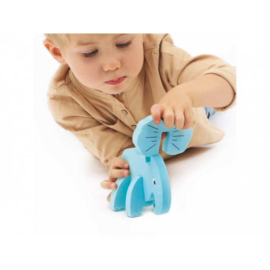 Puzzle penové 3D Zvieratká
