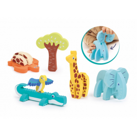 Puzzle penové 3D Zvieratká