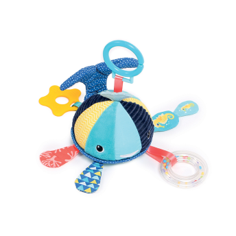 Závesná veľryba s aktivitami