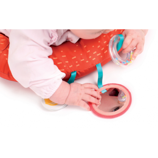 Vankúšik pre hru na brušku Líška