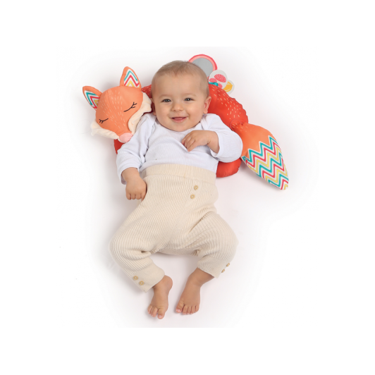 Vankúšik pre hru na brušku Líška