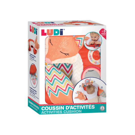 Vankúšik pre hru na brušku Líška