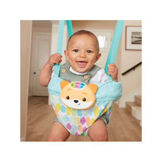 Skákadlo do dverí 2v1 Music & Lights