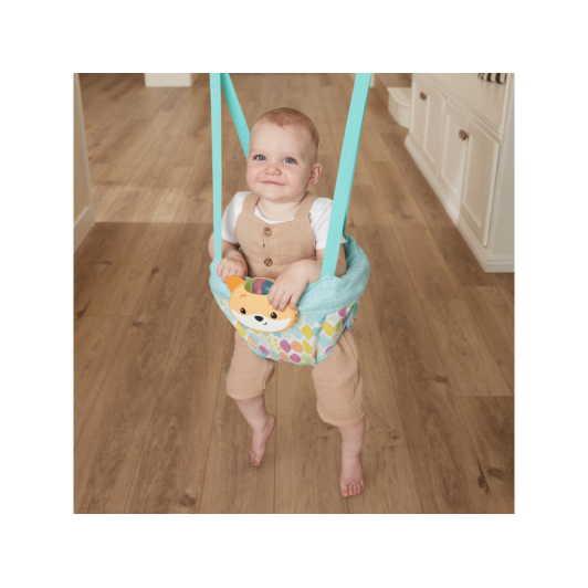 Skákadlo do dverí 2v1 Music & Lights