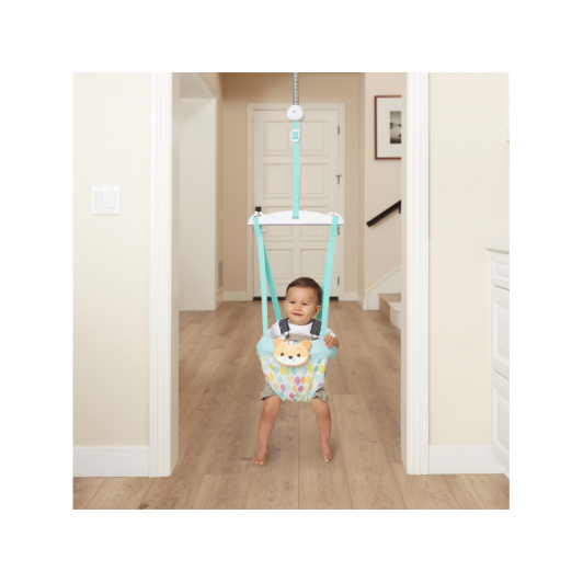 Skákadlo do dverí 2v1 Music & Lights