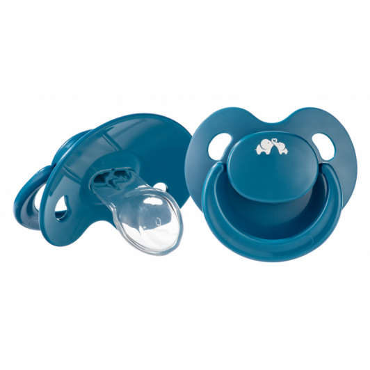 Cumlík silikónový Physio Air Eco 2ks 0m+ Blue