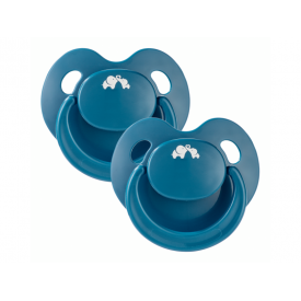 Cumlík silikónový Physio Air Eco 2ks 0m+ Blue