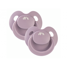 Cumlík silikónový Physio Air Eco 2ks 0m+ Pink/Lavander