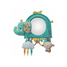 Závesný pultík s aktivitami a zrkadlom Slon