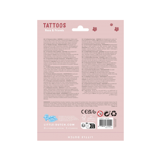 Detské tetovanie Rosa & Friends