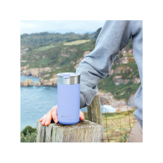 Nerezový termohrnček so sitkom Boost Denim Blue 400 ml