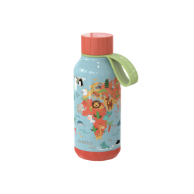 Nerezová termofľaša Solid Kids s pútkom Map of Life 330 ml