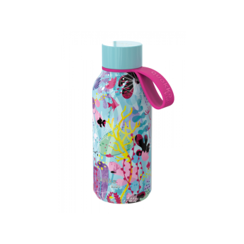 Nerezová termofľaša Solid Kids s pútkom Underwater 330 ml