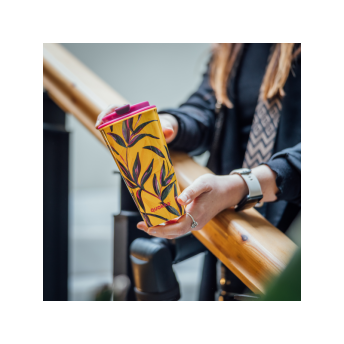 Plastový cestovný hrnček Flux Sun Garden 450 ml