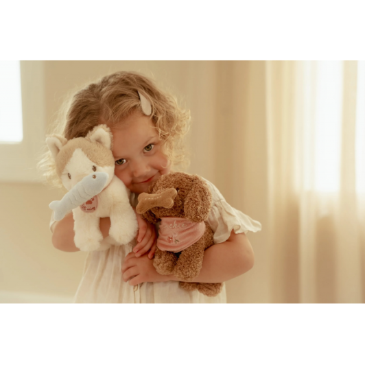 Psík plyšový Jackie v kabelke