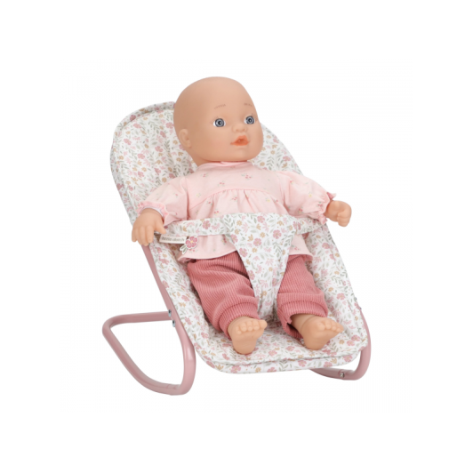 Hojdacie lehátko pre bábiky Soft Flowers