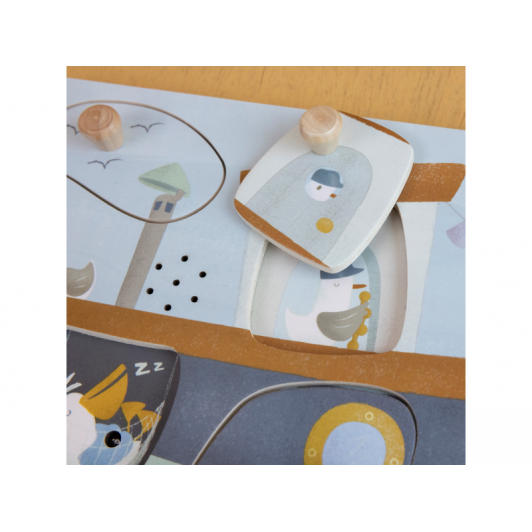 Vkladacie puzzle so zvukom Námornícky záliv