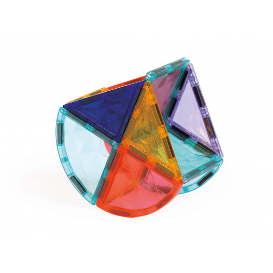 Magnetická stavebnica s autami 63 ks