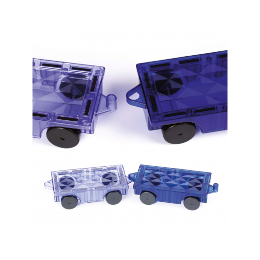 Magnetická stavebnica s autami 63 ks