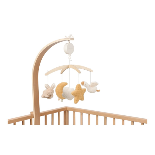 Hudobný kolotoč drevený Newborn Naturals